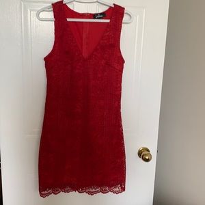 Lulus red dress